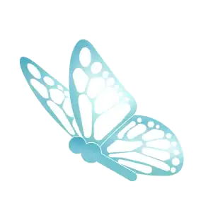Blauer Schmetterling – Symbol für Leichtigkeit und Eleganz im Webdesign